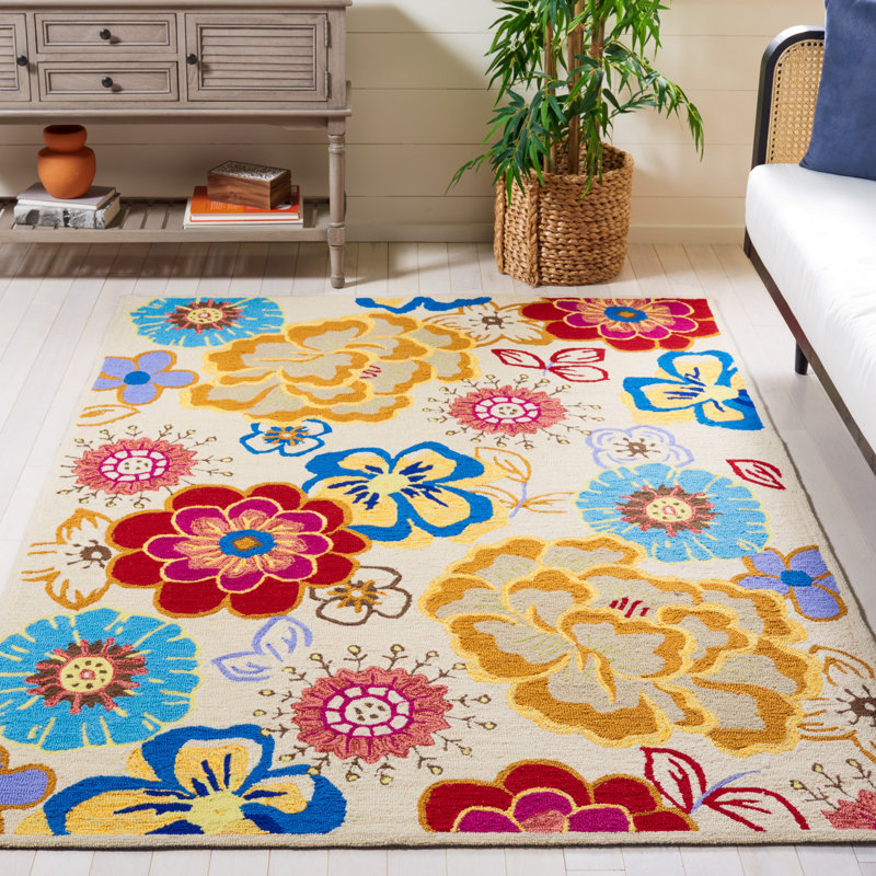 Doyle Hand Hooked Performance Rug, Rectangle 8' x 10'