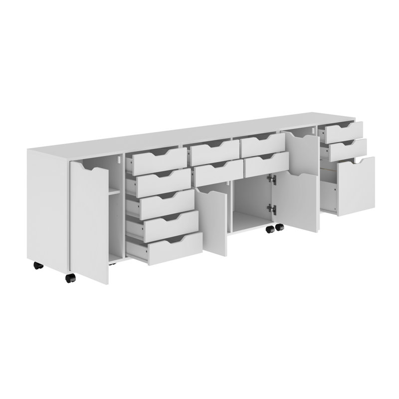 Halifax 3-pc Cabinet Set With File Drawer