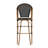 Lavigne Stacking French Style Chair with PVC-Coated Polyester Seat and Metal Frame for Indoor/Outdoor Use-86596032-86596033-86596034