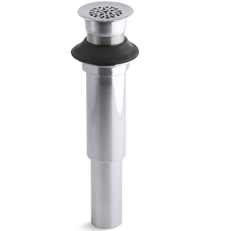 Devonshire® 1.25" Grid Bathroom Sink Drain, Polished Chrome