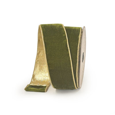 SPRUCE VELVET WITH RIBBON