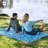 ECR4Kids Lightspeed Outdoors Outdoor Blanket with Shoulder Strap, Camping Essentials, Patchwork