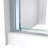 Aqua-Q Fold 36 W X 36 D X 74.75 H Frameless Square Shower Enclosure-89069383-64323344