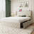 48.4'' Upholstered Bed with 4 Drawers, Bed with Storage Headboard and Charging Station-74150210