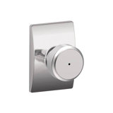 F Series Bowery Privacy Knobset with Century Rosette