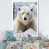 Cadre photo blanc