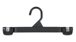 Plastic Hangers With Clips for Skirt/Pants (Set of 100)