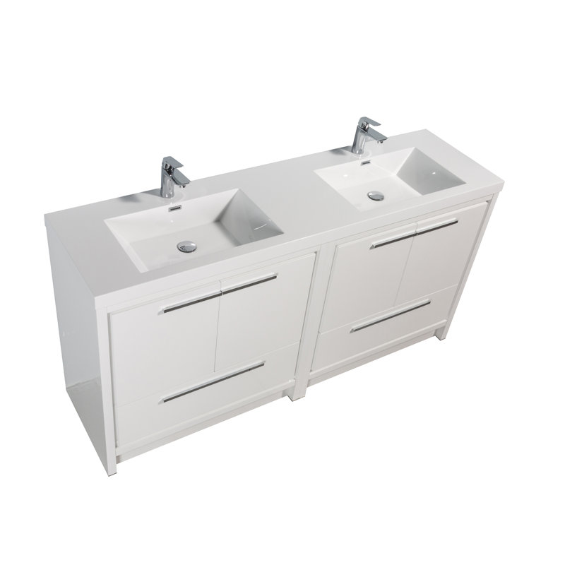 Ensemble de meuble-lavabo double 71 po Lefebvre