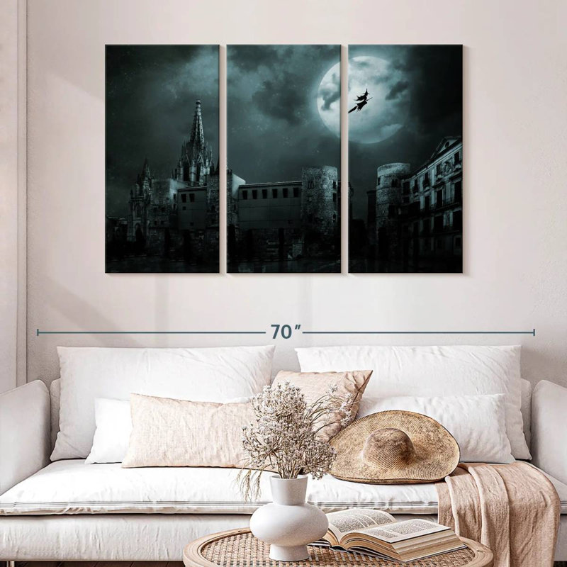 Kelan Witch's Castle, 32" H x 50" W
