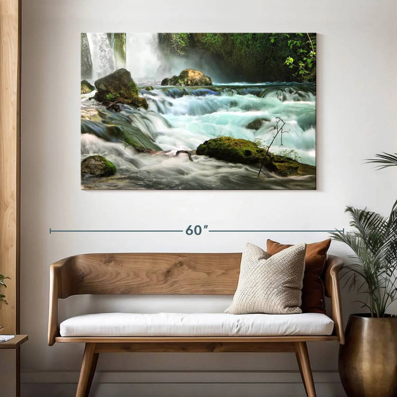 Cascade Alvord Banias, H 32 po x l 48 po