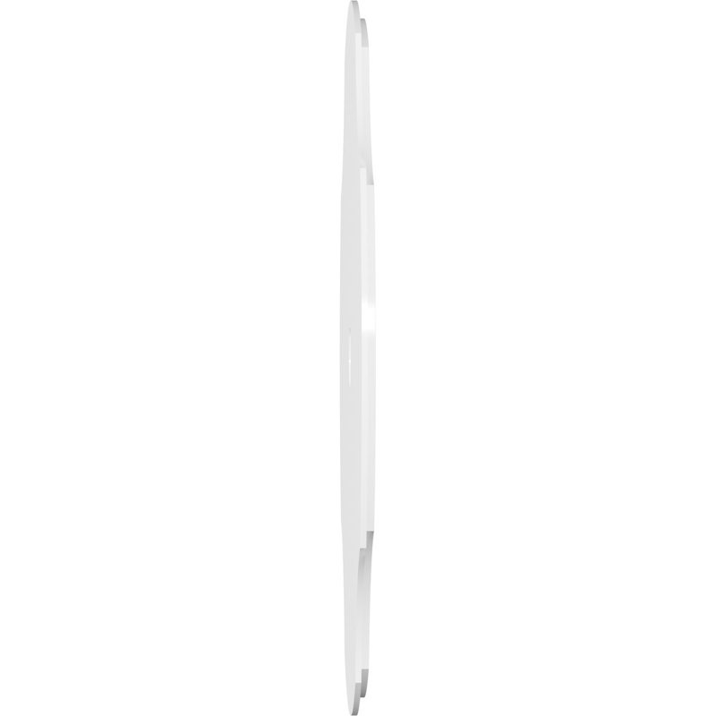 Médaillon de plafond contemporain en PVC Percival, H 1 po x l 28 po x P 28 po