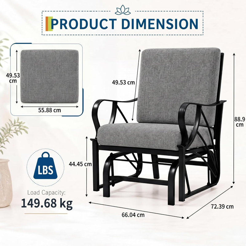 Outdoor Chair, White