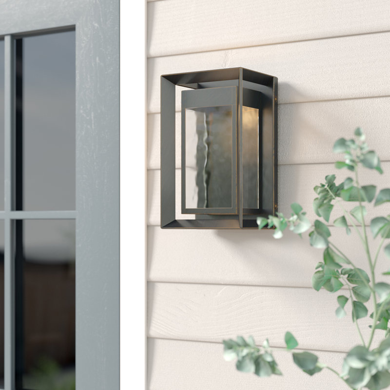 Urbandale Medium LED Lantern from Visual Comfort Studio, 13" H x 8" W  6" D