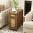 Ciauna End Table (Set of 2) with Storage and Charging Station