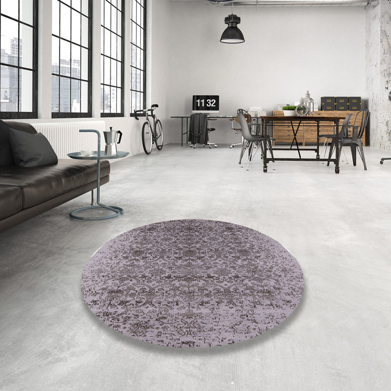 Oriental Indoor Rug, Round 5'