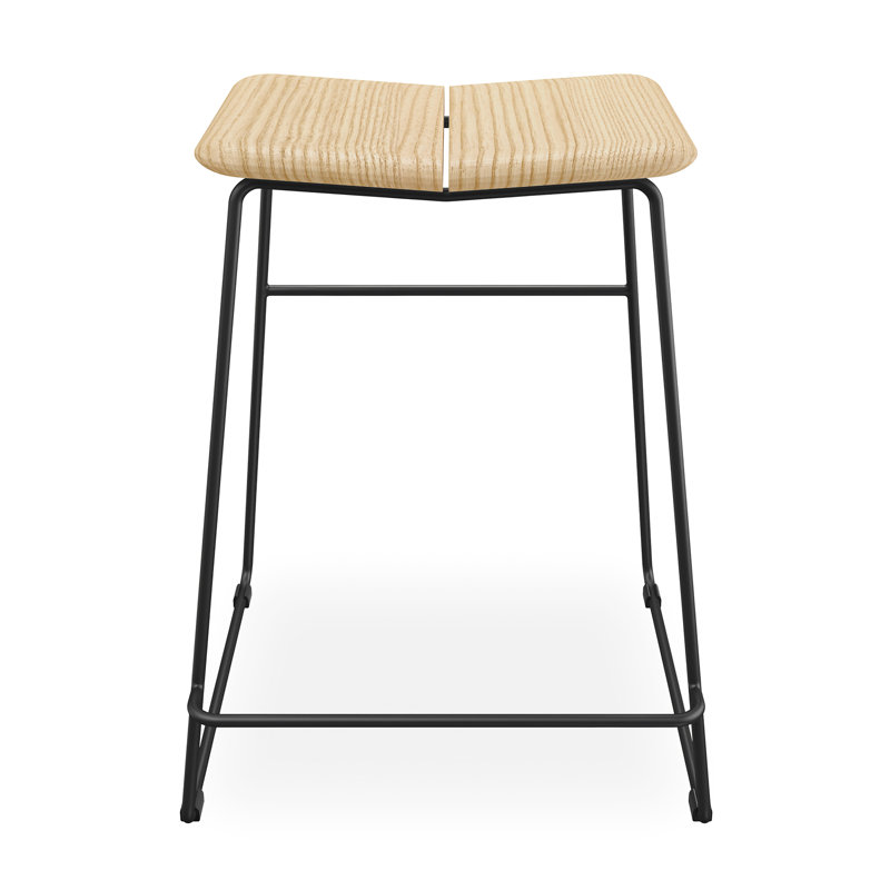 Aero Bar Stool & Counter Stool, Black, Bar Stool (30" Seat Height)