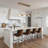 3-Light Modern Linear LED Pendant Light In Dark Gold Finish-1465659315