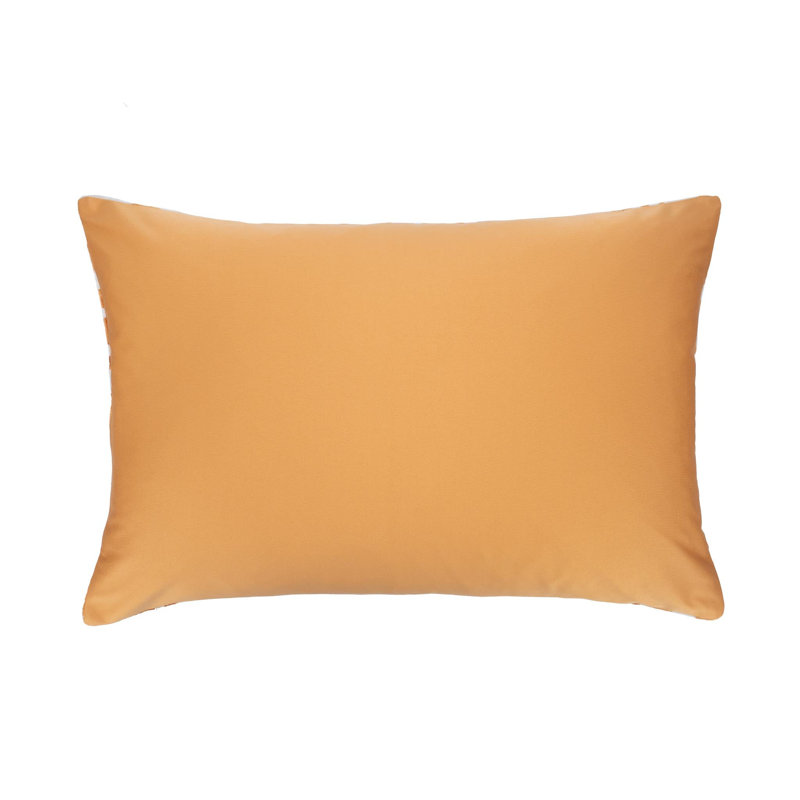 Oreiller en velours de soie Ikat, 16 po x 24 po