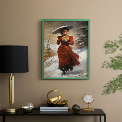 Reproduction encadrée WOMEN Series CML XXIX - bois massif