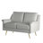 Valerie Upholstered 53'' Loveseat