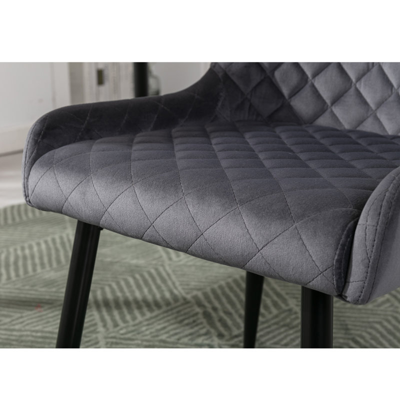 Hambling Upholstered Dining Chair, Grey