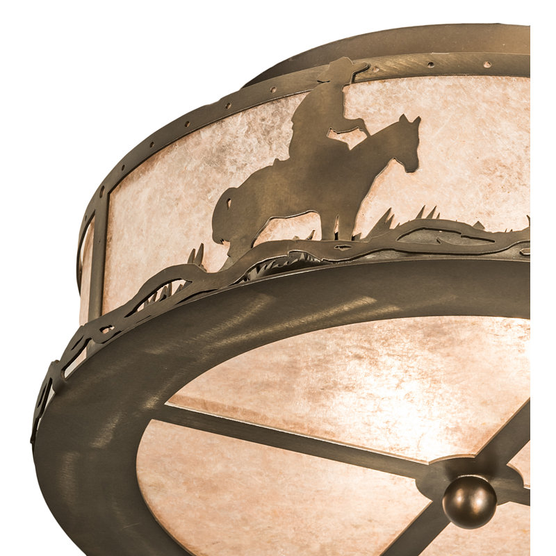 Mica Flush Mount