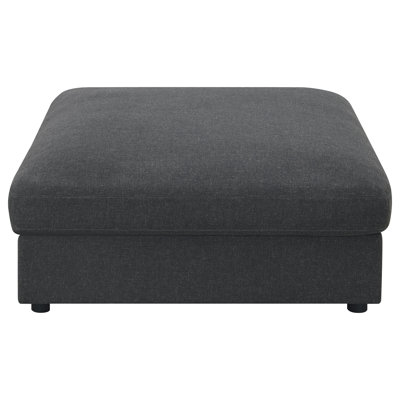 Repose-pieds carré Macide beige