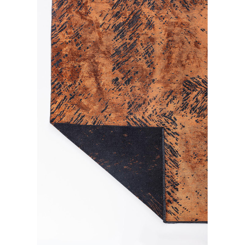 Mitesh Abstract Hand Loom Indoor / Outdoor Area Rug, Rectangle 7'10" x 11'2"