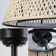 Cressida 23.75" Traditional Bohemian 6-Speed Metal/Bamboo Mobile-App/Remote-Controlled Height-Adjustable Dimmable Caged Integrated LED Ceiling Fan