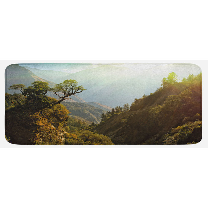 Tapis de cuisine paysage