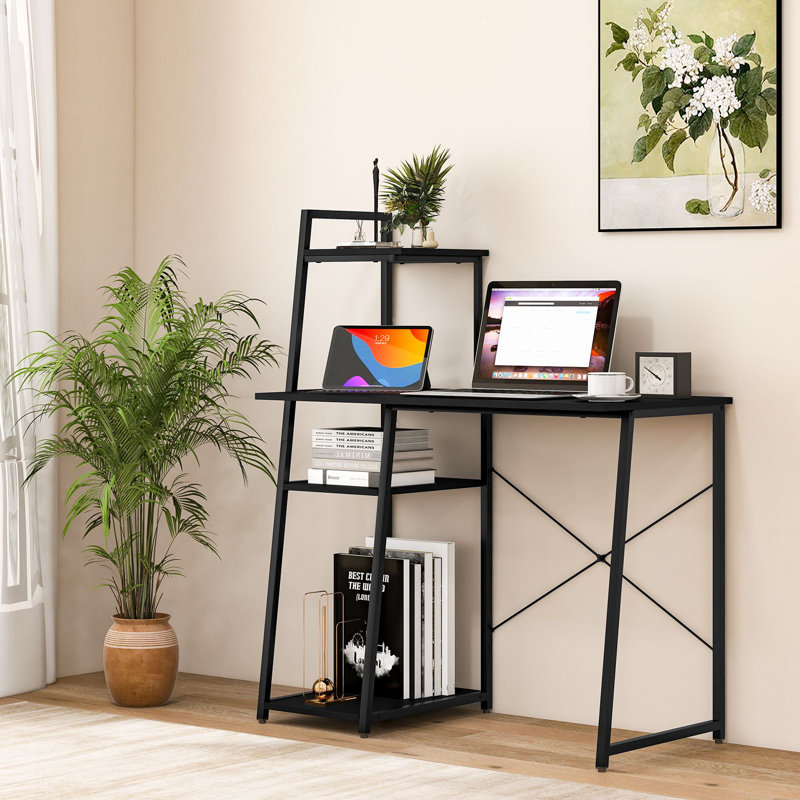 Metal Base Computer Desk