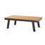 Ensemble de conversation d'extérieur gris 4 pièces, tissu en bois en mailles de métal, tissus pour coussins aquatiques, convient à 4 personnes dans une causeuse - Collection de sièges modernes, structure légère, 4 pièces