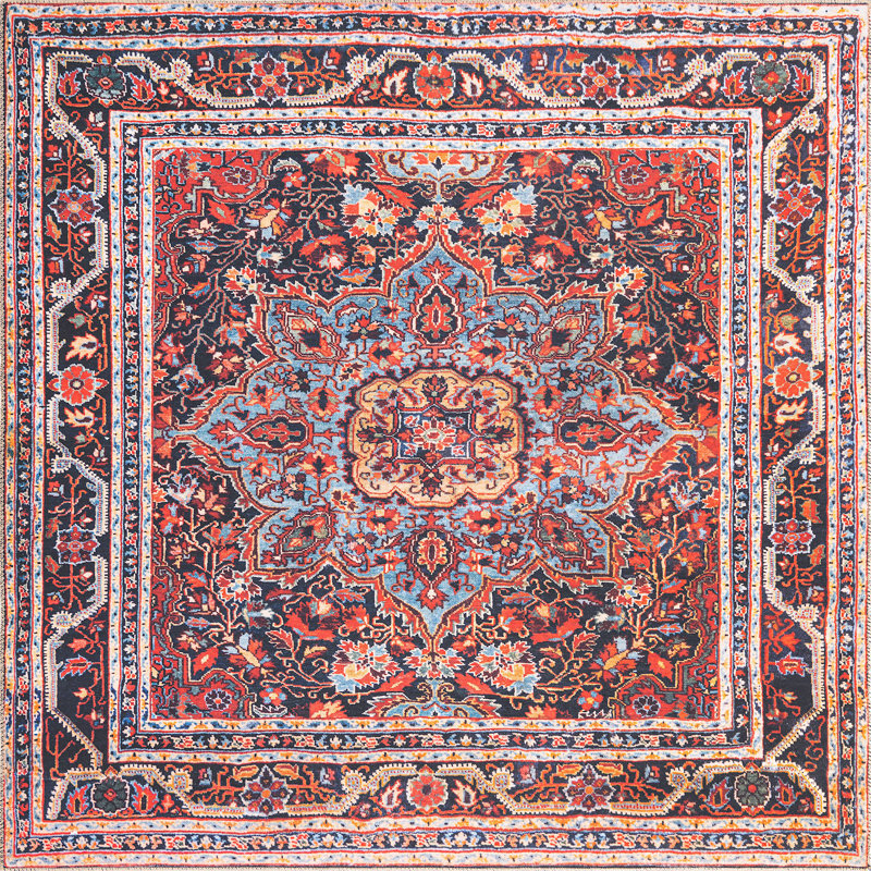 Mauri Chenille Oriental Indoor Rug, Runner 2' x 6'