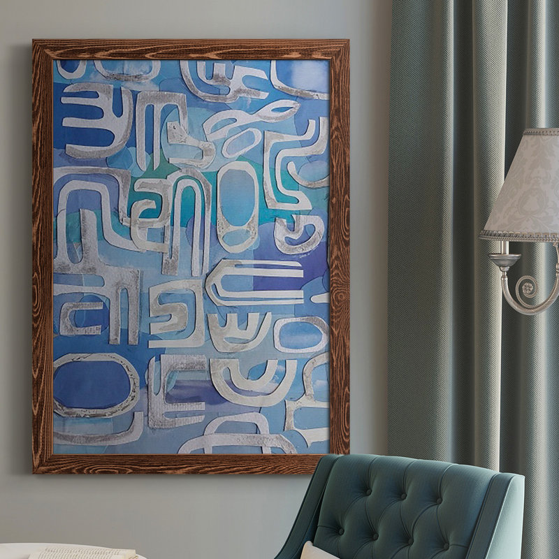 Shakia Siesta Key, peinture sur toile encadrée, H 37,5 po x l 27,5 po x P 1 po, Érable