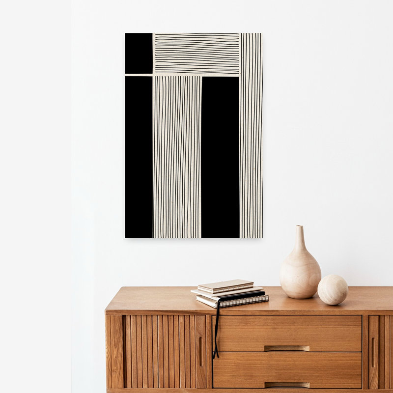 Ribbing 2, art contemporain abstrait, H 24 po x l 16 po
