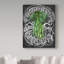 « tableau noir green beans », reproduction d’art textuel sur toile tendue-31872543