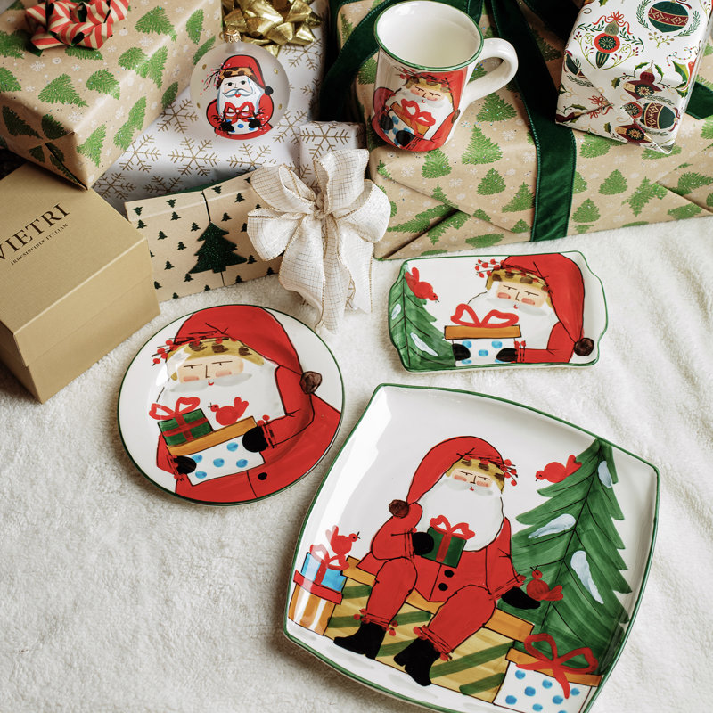 Assiette rectangulaire Old St. Nick 2026 Édition Limitée