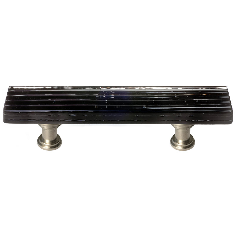 Bar / Handle Pull, Satin Nickel, Black