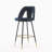 Counter Stool with Metal Frame