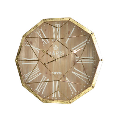 Metal Wall Clock