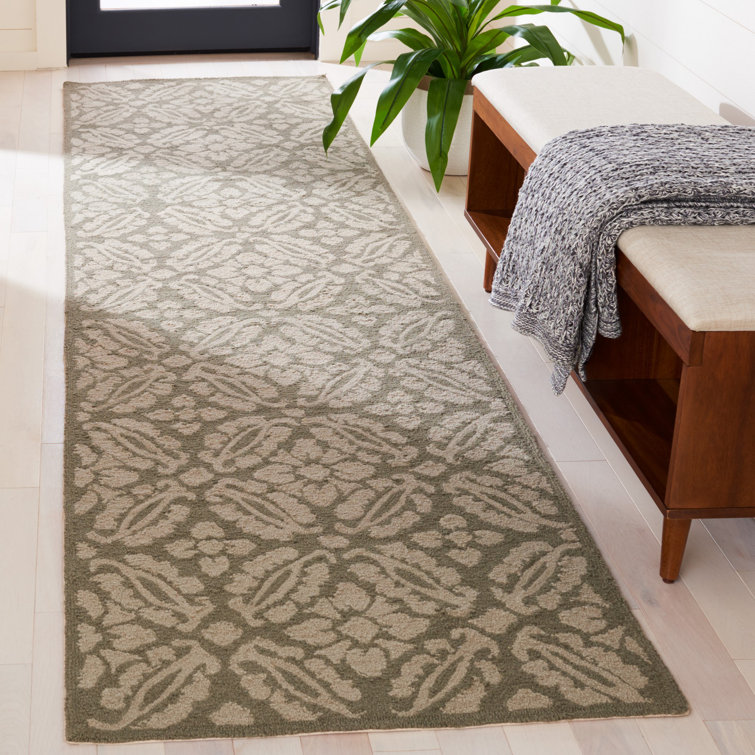 Baytown Hand Hooked Wool Pile Geometric Rug