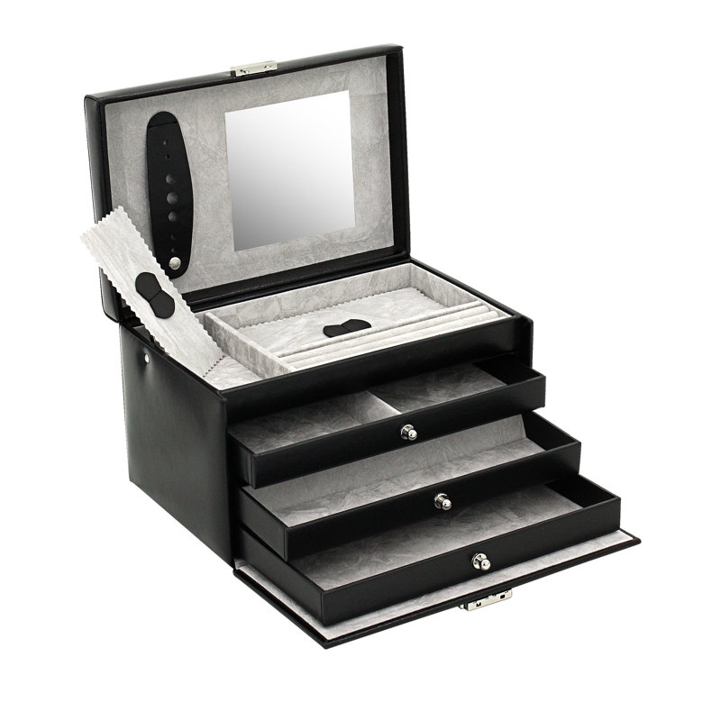 Classico Jewellery Box +, Black