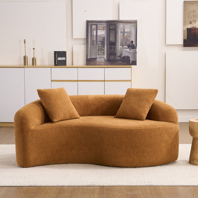 Canapé modulaire S-Curved, Orange