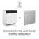 ZLINE Tallac Series 3rd Rack in Custom Panel Ready 24" 51 dBA Built-In Button Control Dishwasher with Stainless Steel Tub