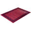 Tapis unique noué à la main Weirsky - rose Weirsky
