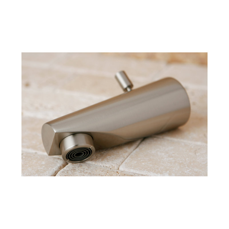 Made To Match Wall Mount Tub Spout, Brushed Nickel