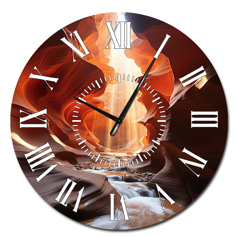 Horloge murale Canyon Antelope Symphony II, Surdimensionné