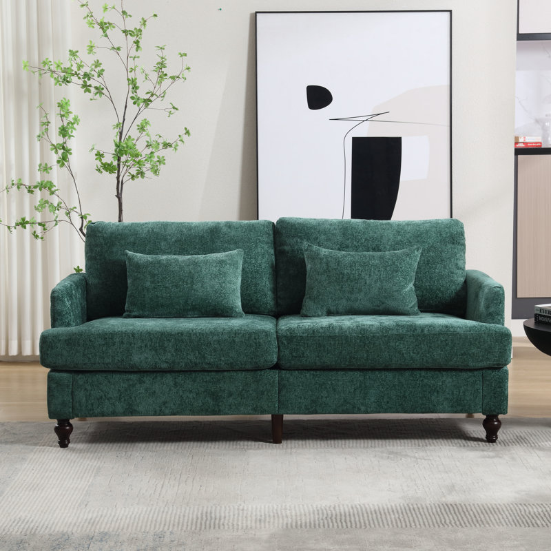 68,9 po Deshazer, Chenille verte