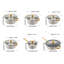 Living And Home 410 Stainless Steel Stock Pot