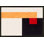Composition with Yellow 1 par Robert Kamnatnik - Art mural encadré